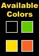Color options for Rookie Driver Signs