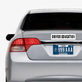 Driver Education Bumper magnet for drivers ed classes