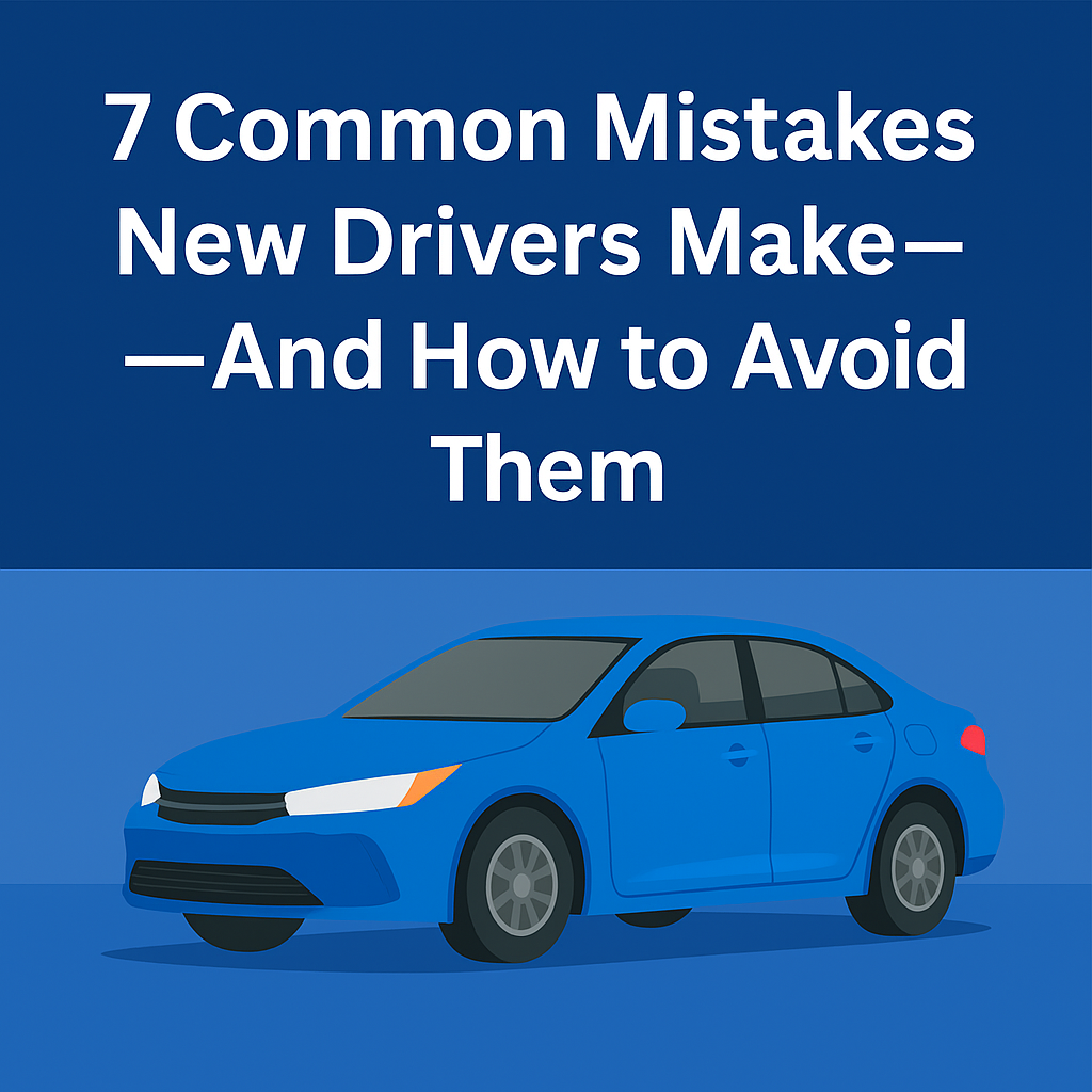 7 Common Mistakes New Drivers Make—and How to Avoid Them