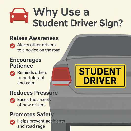 Why a Student Driver Sign Is One of the Smartest Decisions You Can Make