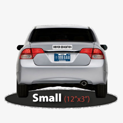 Driver Instructed Car Sign 12