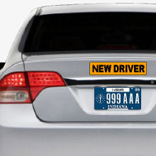 Magnetic new driver sign for cars