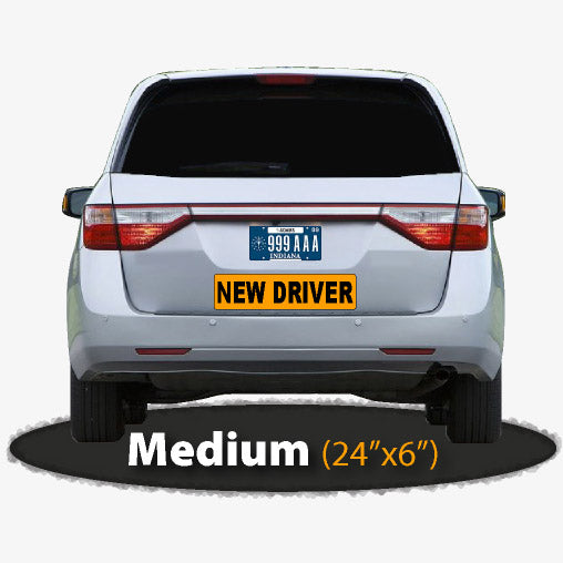 New Driver Magnetic Sign